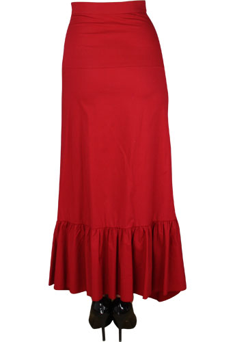 Plus Size Red Victorian Punk Circle Skirt [60584] - $55.99 : Mystic ...