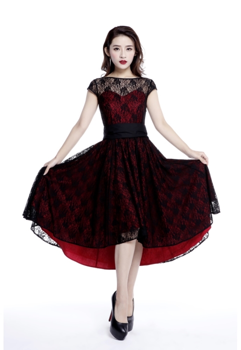 Making Tidsserier Hong Kong Plus Size Red & Black Gothic Hi Lo Lace Short Sleeve Dress [72854] - $79.99  : Mystic Crypt, the most unique, hard to find items at ghoulishly great  prices!