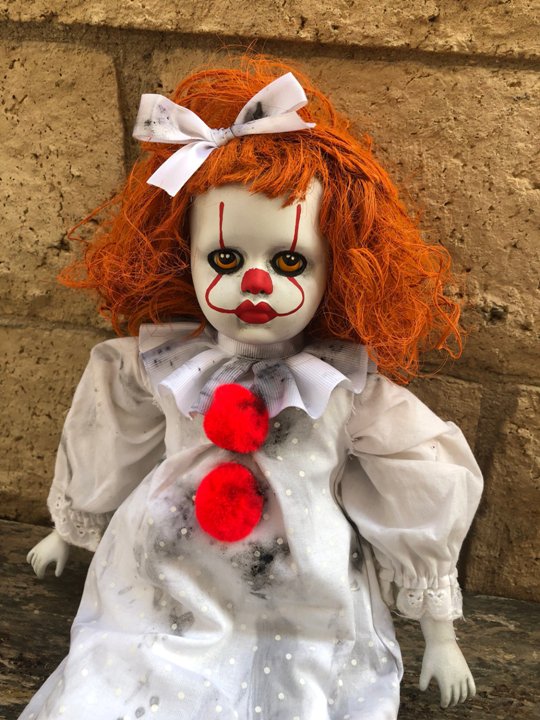 evil clown dolls