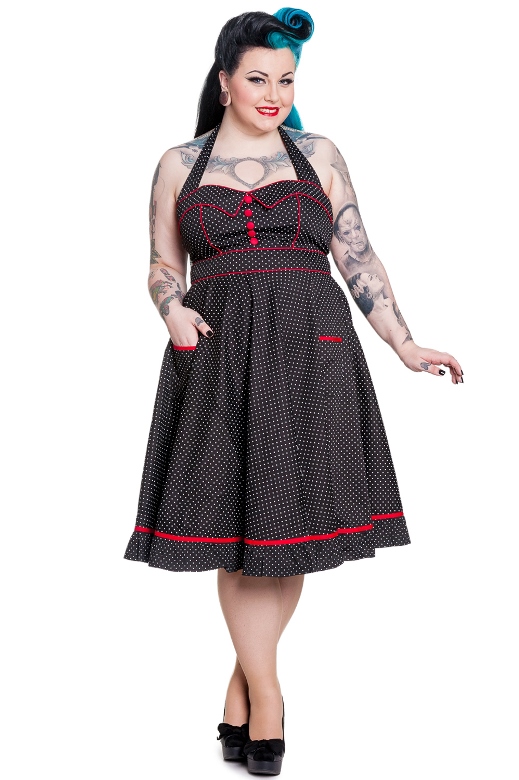 COS Shop - Cherie 50s Rockabilly Pinup Dress Plus Size