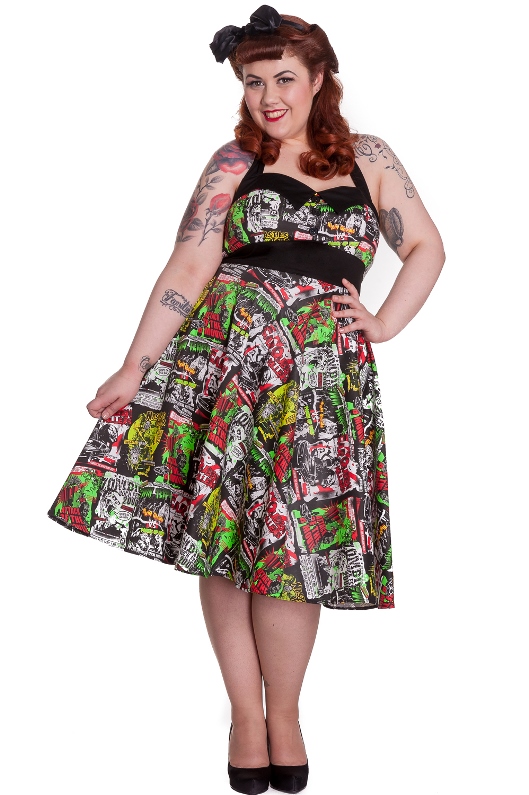 fløde Person med ansvar for sportsspil skelet Hell Bunny Plus Size Rockabilly B Movie Horror 50's Dress [HB4141] - $88.99  : Mystic Crypt, the most unique, hard to find items at ghoulishly great  prices!