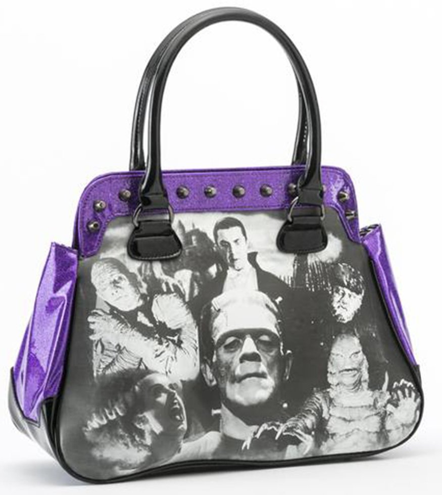 Coco - Black - Glitter Vinyl Shoulder Bag - Handbag Purse - Bag - Day of  the Dead - Dias de los Muertos - Disney Officially Licensed Fabric