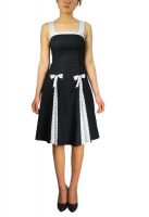 Plus Size Black and White Polka Dot Pin Up Summer Dress [60488] - $55. ...