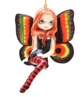 Jasmine Becket Griffith Strangeling Vivid Wings Fairy Ornament