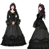 Banned Nevermind Gothic Maxi Dress, Banned Gothic Plus Size Prom Dresses