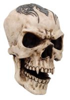 Vampire Skull Wall Statue