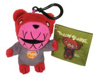 Teddy Scares Edwin Morose Monster Mouth Mini Plush Clip On