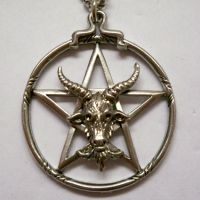 Goat Head Pentacle Necklace