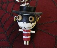 Zorro Woody Keychain