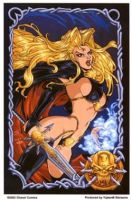 Chaos- Lady Death Anime Sticker